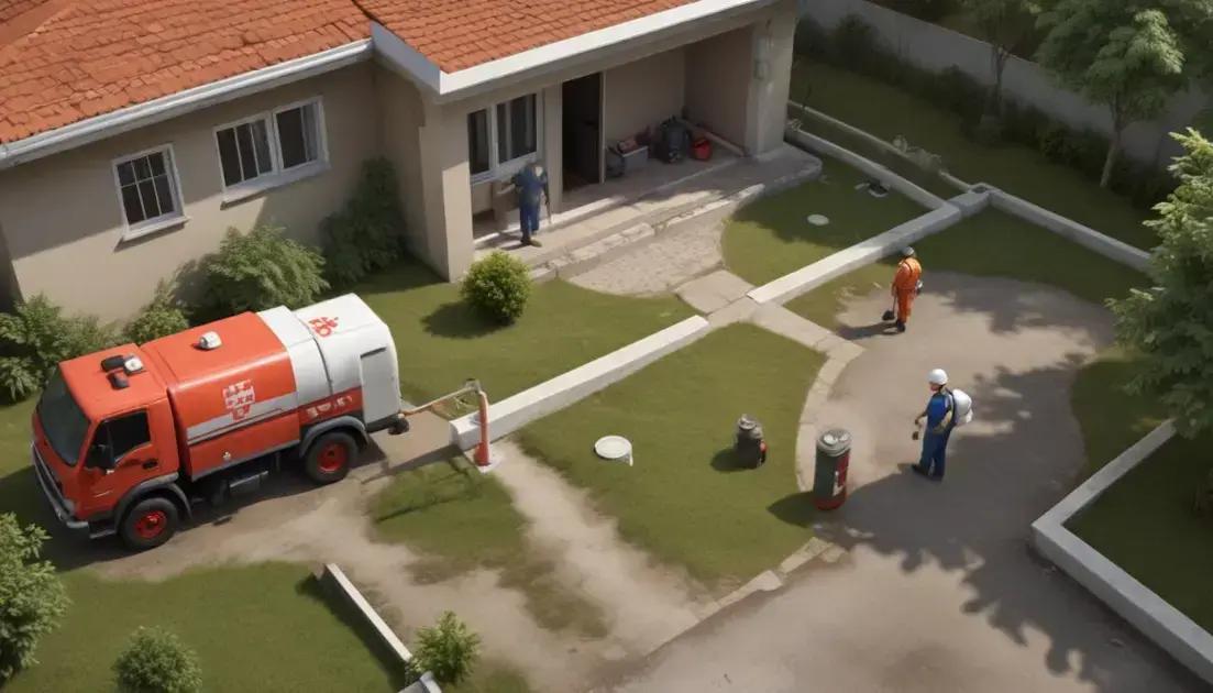 Casos em que é essencial chamar uma desentupidora de fossa