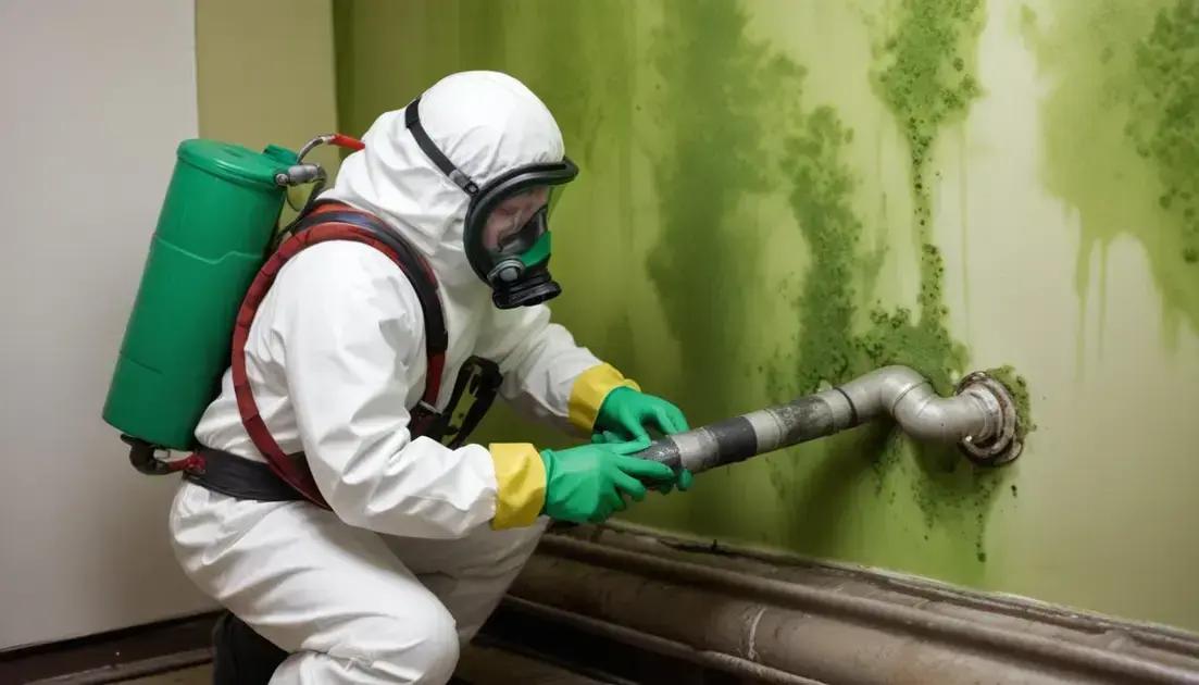 O que fazer se você encontrar diabo verde derretendo canos