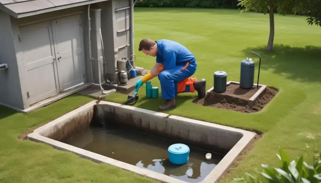 Dicas práticas para limpar e conservar fossa e sumidouro