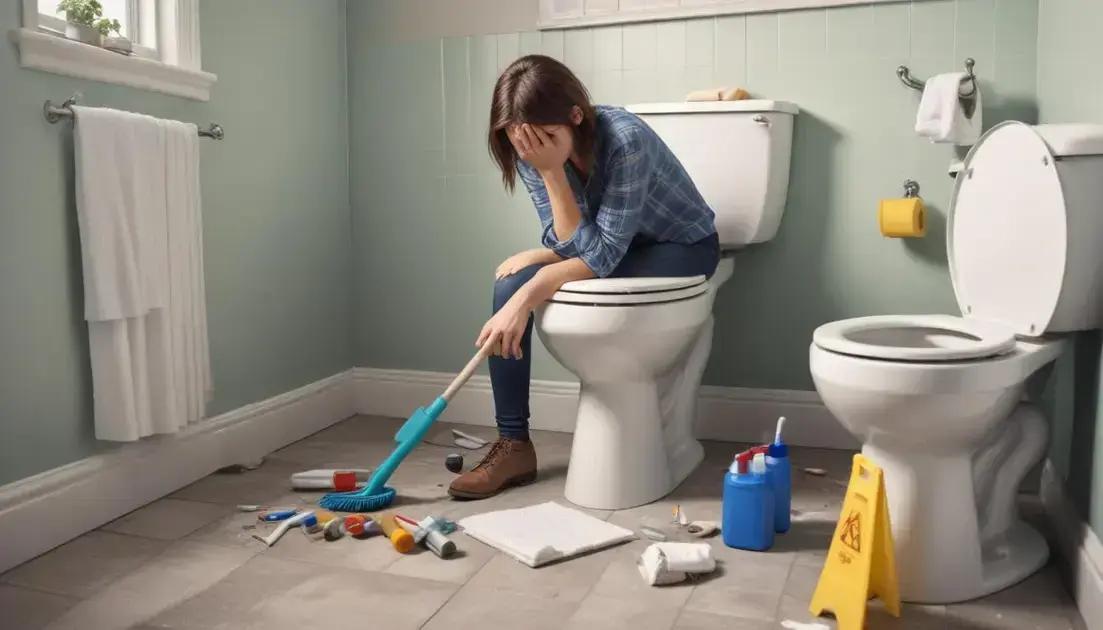 Impacto do vaso sanitário entupido na sua rotina Impacto do vaso sanitário entupido na sua rotina