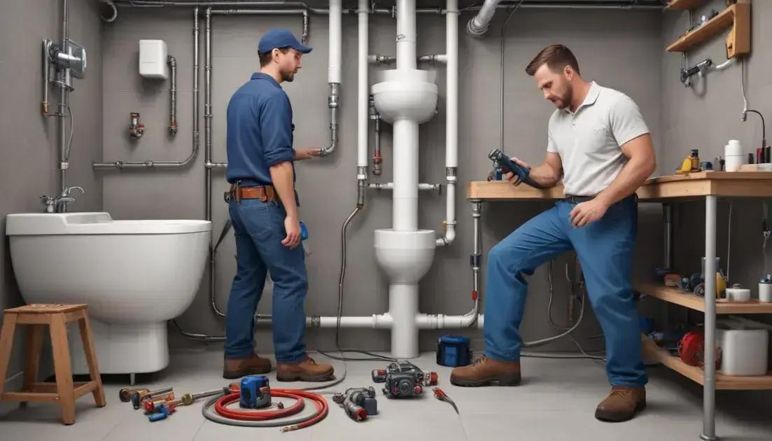 Tecnologia e ferramentas modernas para desentupir pia