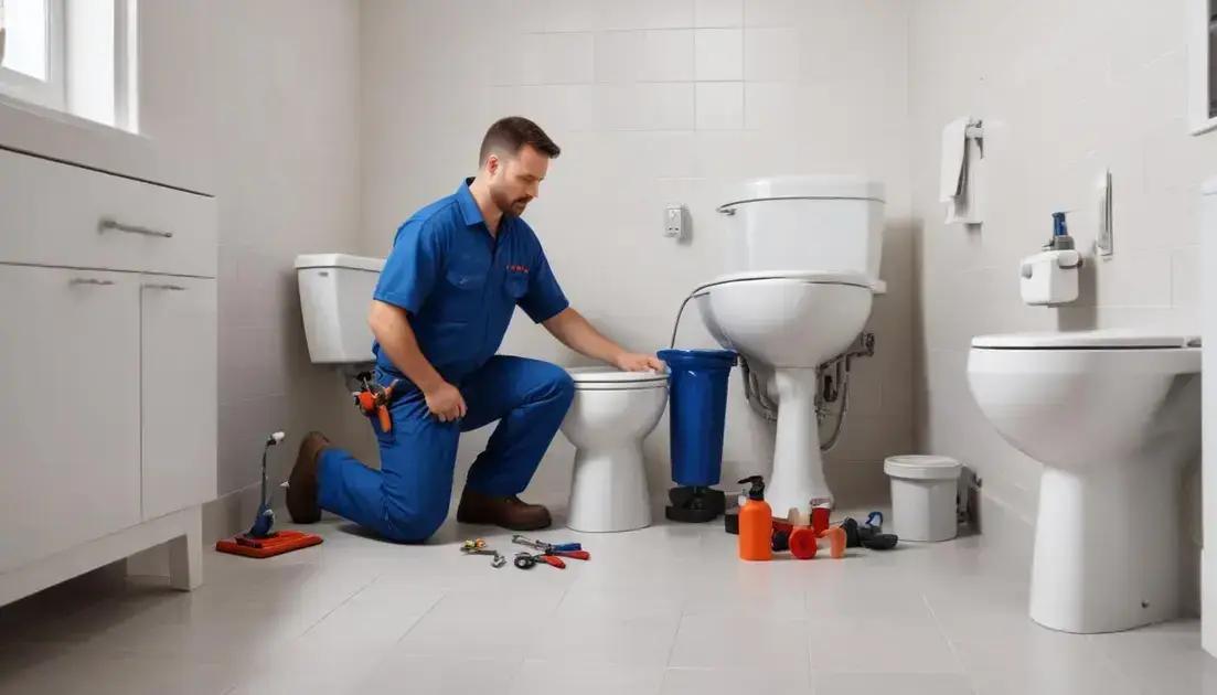 Quando chamar um profissional para desentupir vaso sanitário Quando chamar um profissional para desentupir vaso sanitário